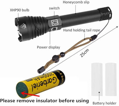 P90 LED  Flashlight Rechargeable